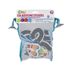Bathtime Eva Stickers in Net Bag - 16 Piece Bathtime Eva Stickers in Net Bag - 16 Piece